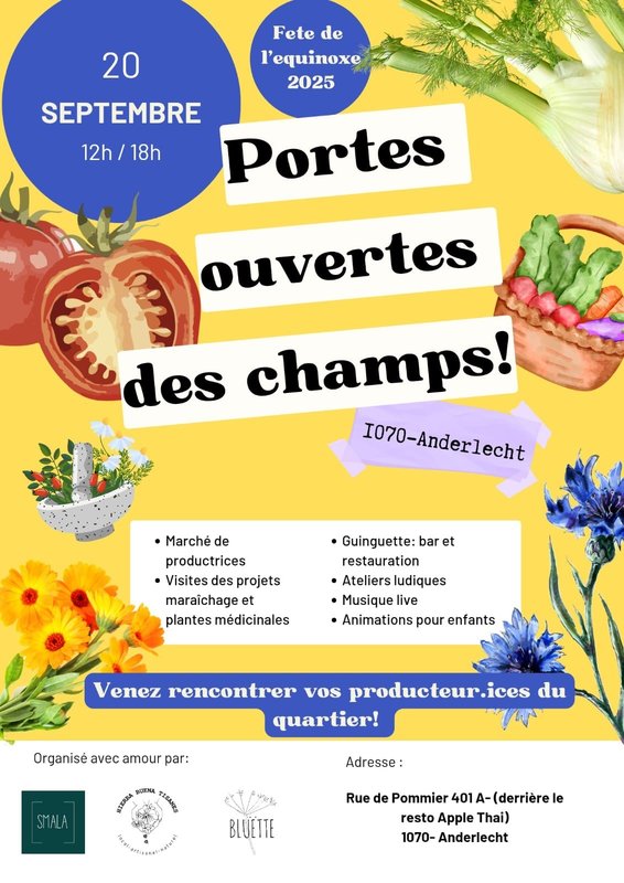 Loisirs Portes ouvertes fermes urbaines Neerpede