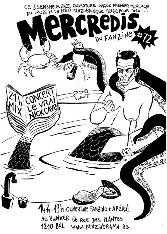 Concerts Mercredi fanzine - n°72 / Concert, Vrai Nick Cave