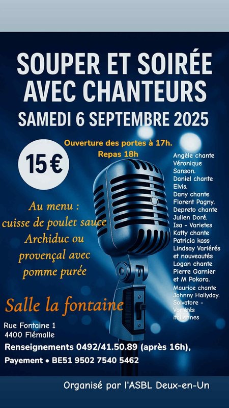 Soirées Souper soirée