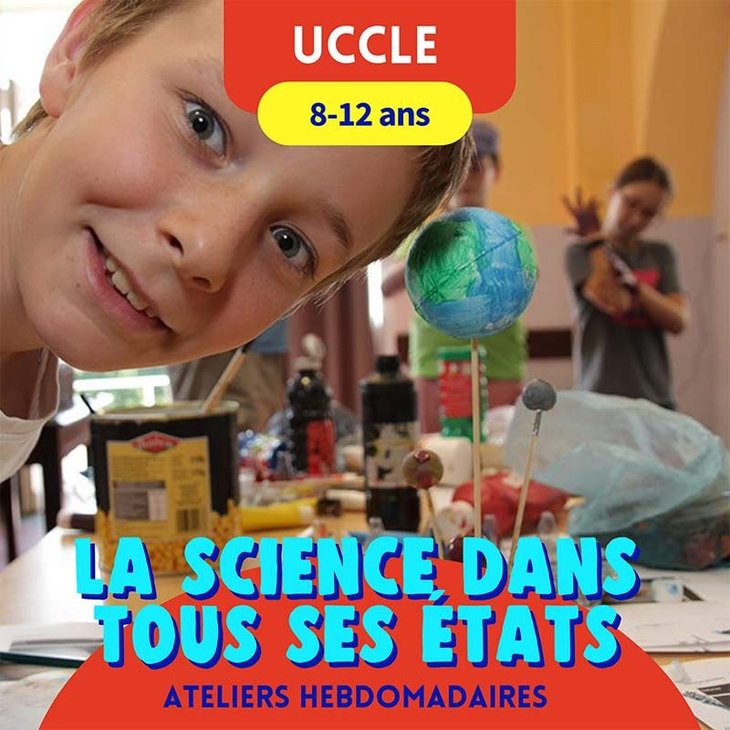 Stages,cours Ateliers hebdo: science dans tous états
