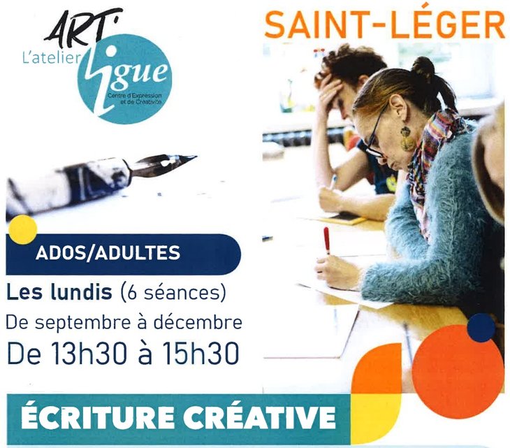 Stages,cours Ateliers d écriture créative