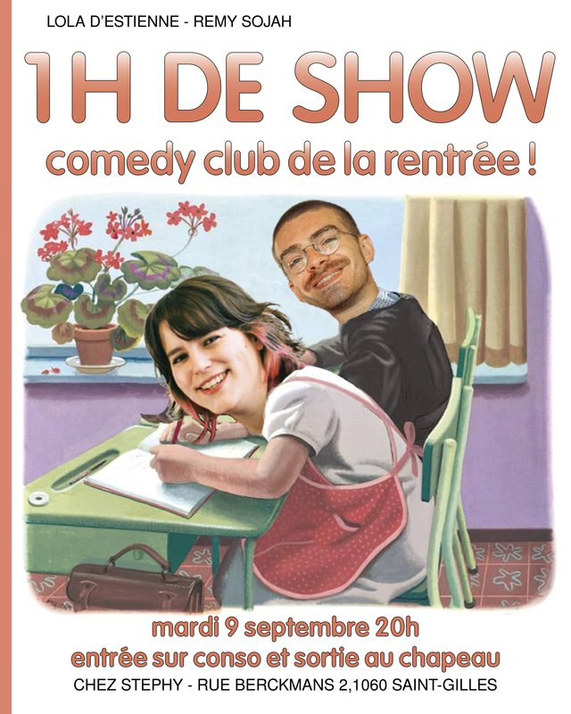 Spectacles Lola & Rémy font leur rentrée blagues 