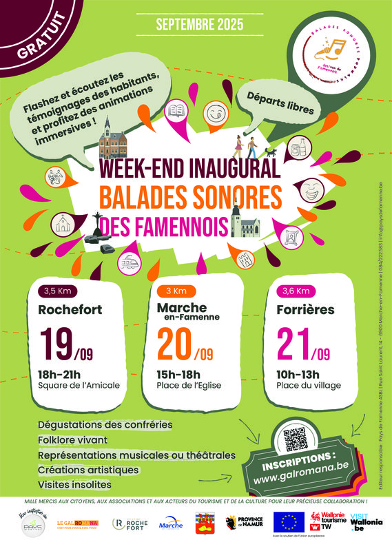 Loisirs Inauguration Balades Sonores Famennois
