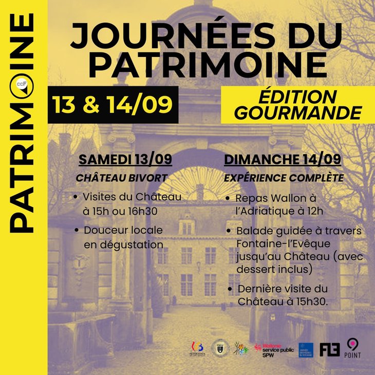 Loisirs Journées Patrimoine - Château Bivort