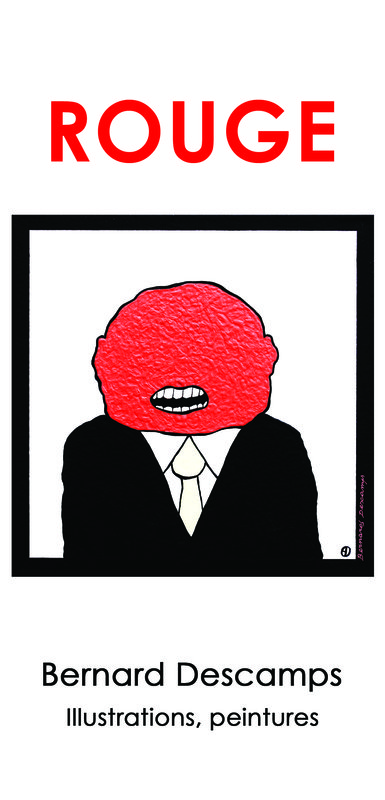 Expositions  Rouge  - Bernard Descamps