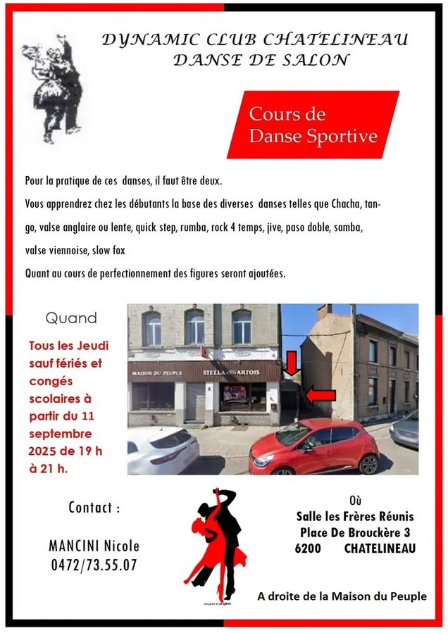 Stages,cours Cours danse deux