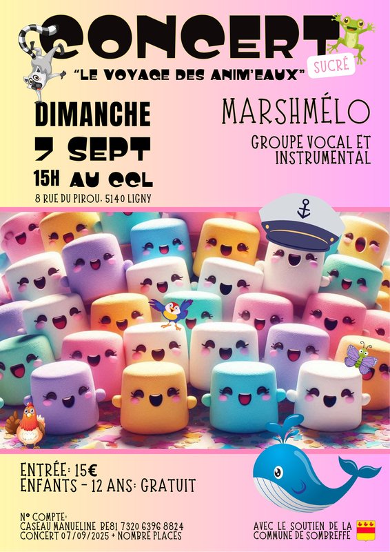 Concerts Le voyage anim eaux