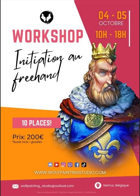 Stages,cours Initiation freehand