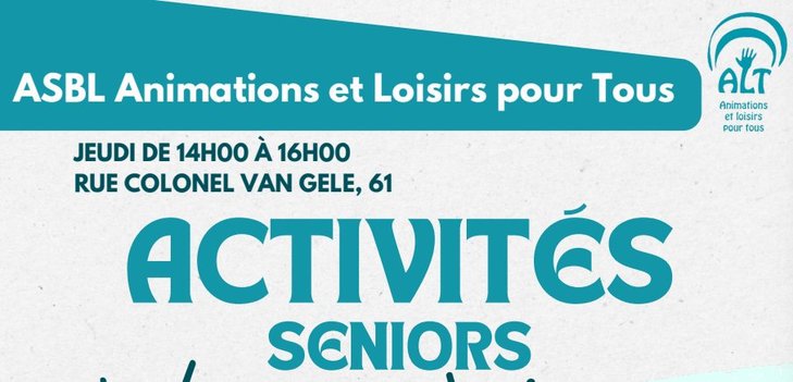 Stages,cours Activités Séniors