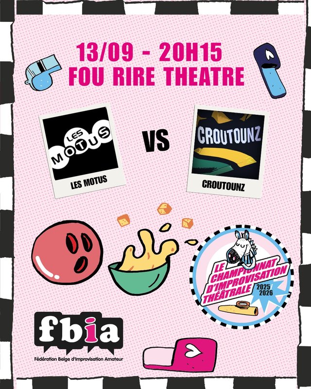 Spectacles Fbia * Championnat -2026 * Motus & Croutounz