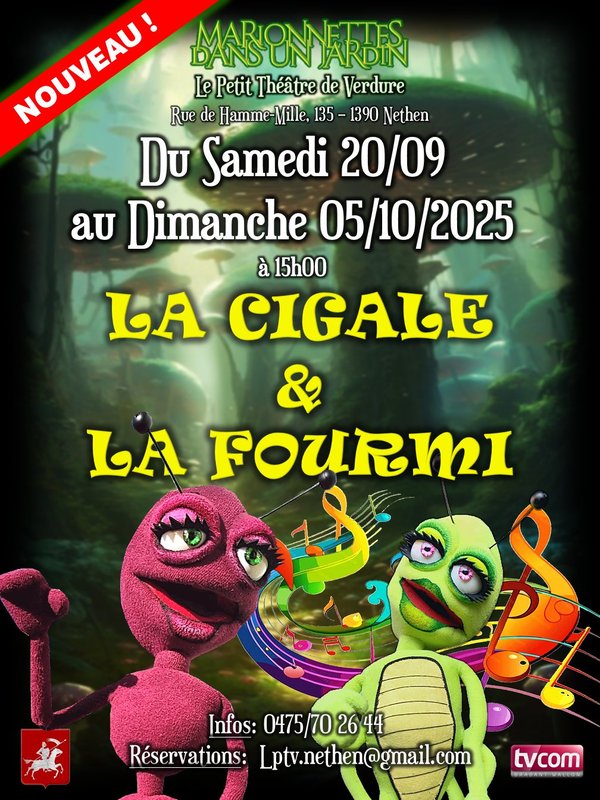 Spectacles La Cigale & Fourmi