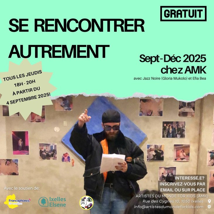 Stages,cours Ateliers Slam (gratuit)