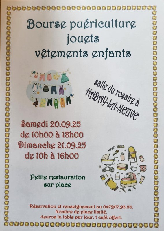  Bourse puériculture