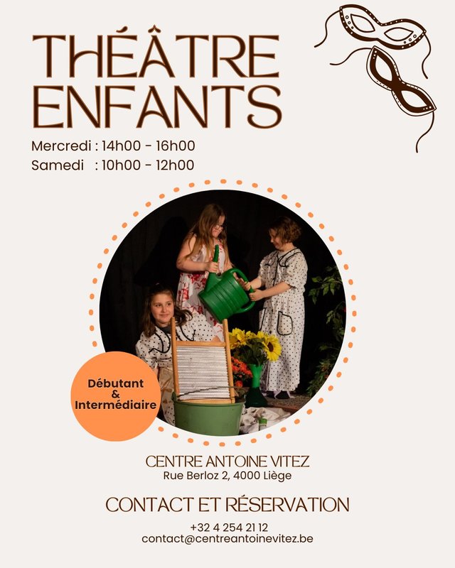 Stages,cours Cours théâtre enfants