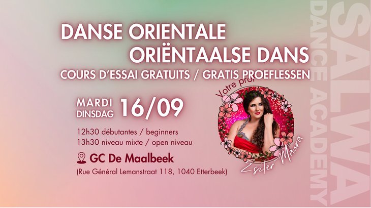 Stages,cours Cours danse orentale midi zone Schuman