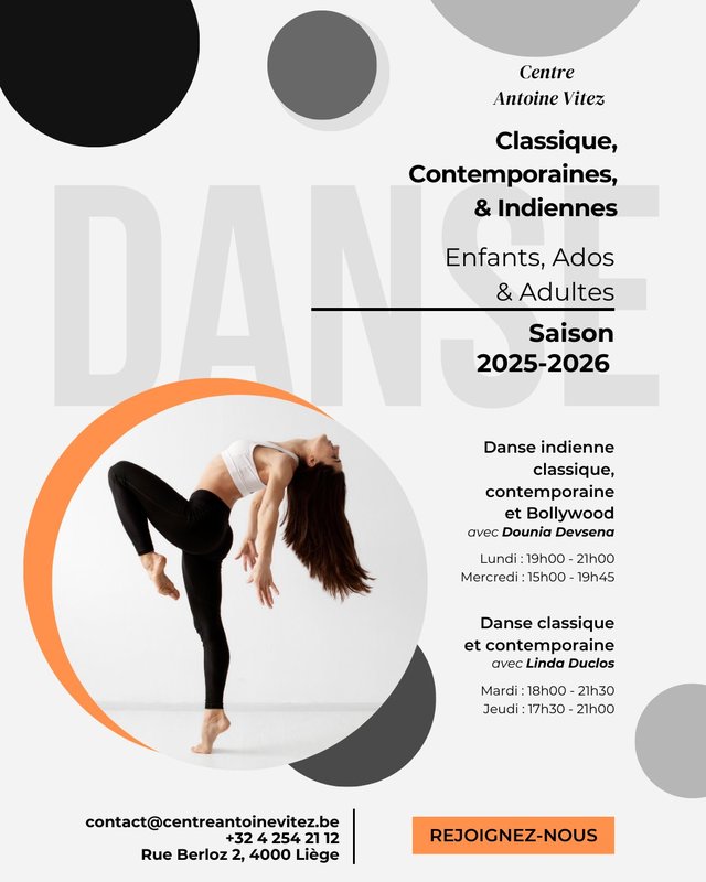Stages,cours Cours danse