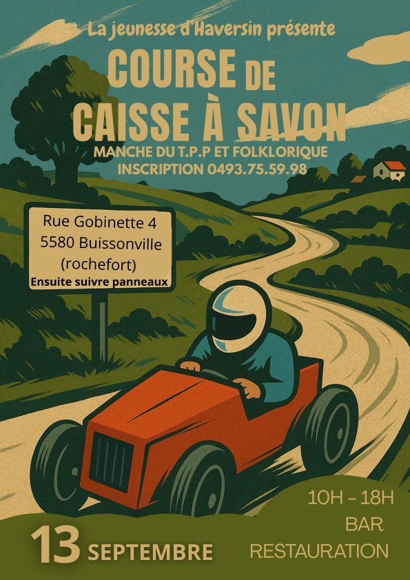 Loisirs Course caisse savon