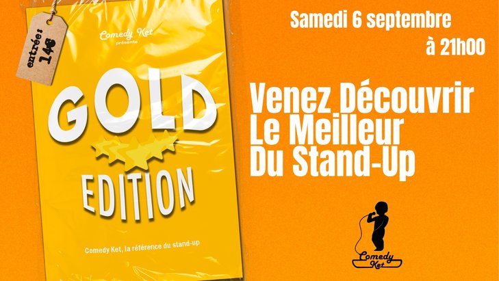 Spectacles Plateau Stand-Up Gold Edition 2ème partie