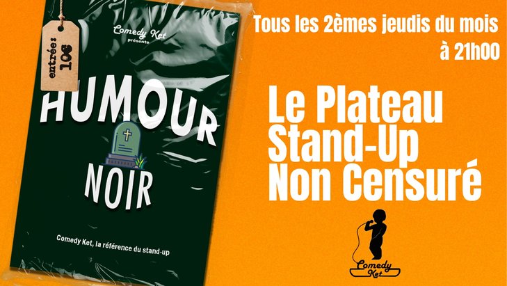 Spectacles Humour Noir, Plateau Stand-Up Censuré