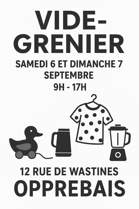  Vide grenier