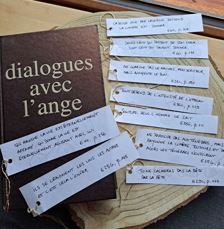 Stages,cours Cercle lecture-rencontre autour Dialogues avec l Ange