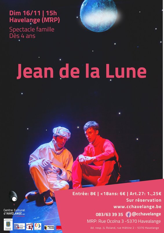 Spectacles Jean la Lune