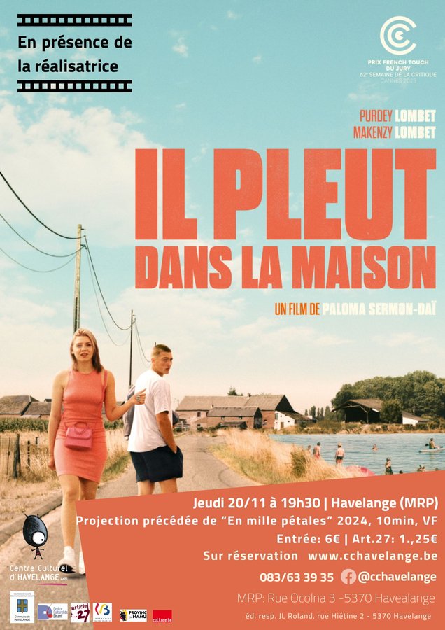 Spectacles Il pleut dans maison