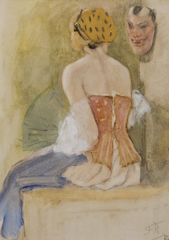 Expositions Japoniaiseries. Fantaisies japonaises temps Félicien Rops