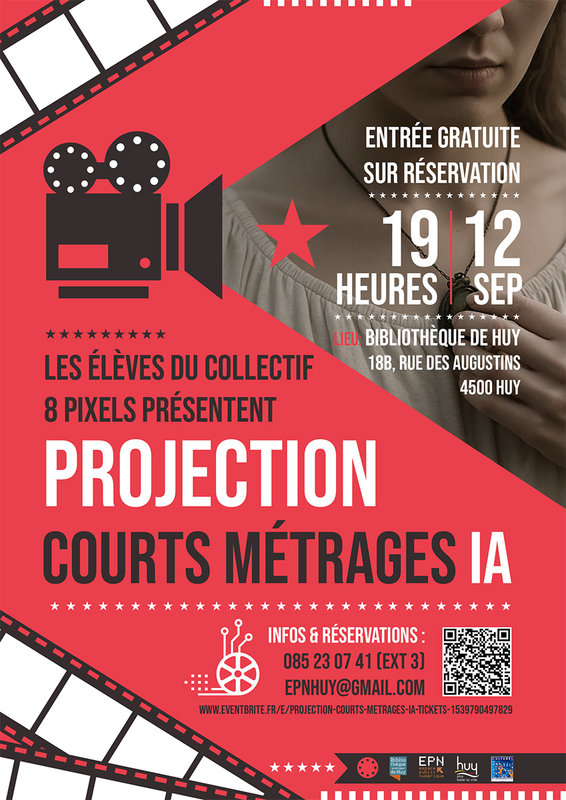 Spectacles Projection court métrage ia