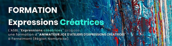 Stages,cours Formation d animateur.ice d ateliers d Expressions Créatrices