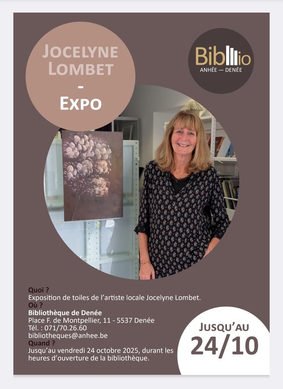 Expositions Expo Peintures Jocelyne Lombet