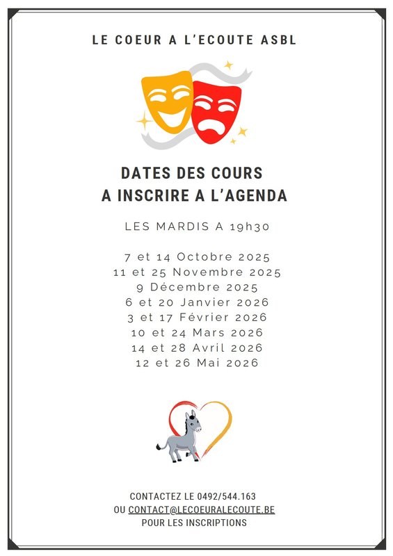 Stages,cours Ateliers Parole