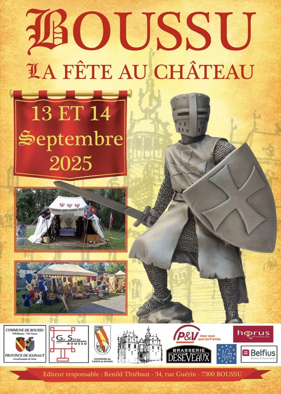 Loisirs La fête château Boussu