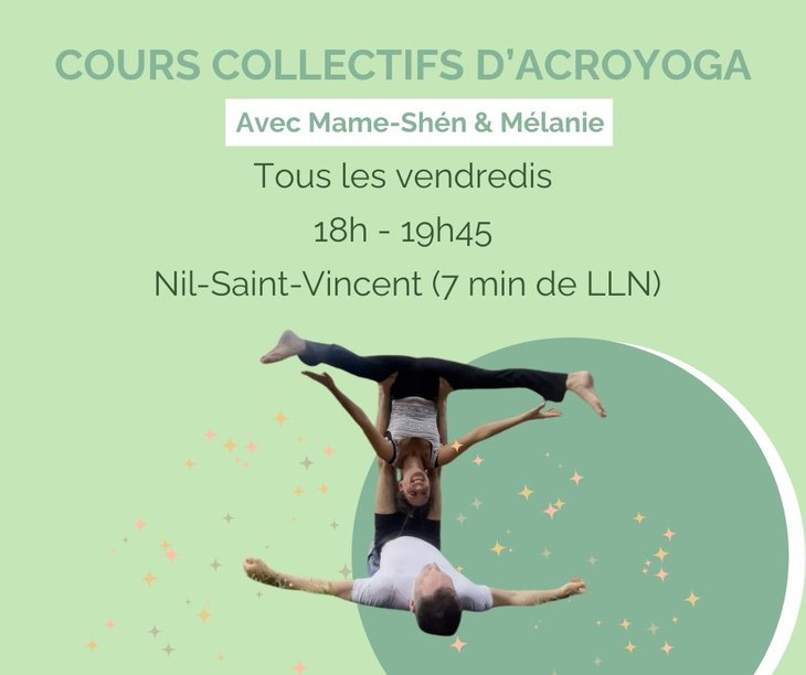 Stages,cours Cours collectifs d Acro Yoga