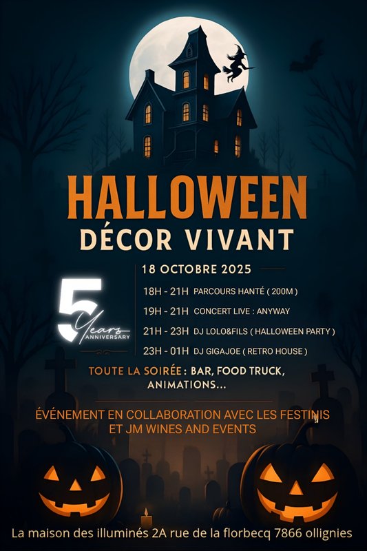 Loisirs Halloween décor vivant