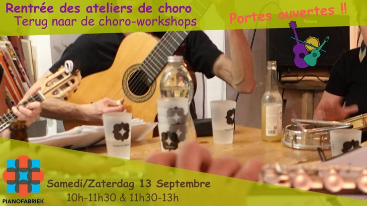 Stages,cours Ateliers Choro workshops - Portes ouvertes 