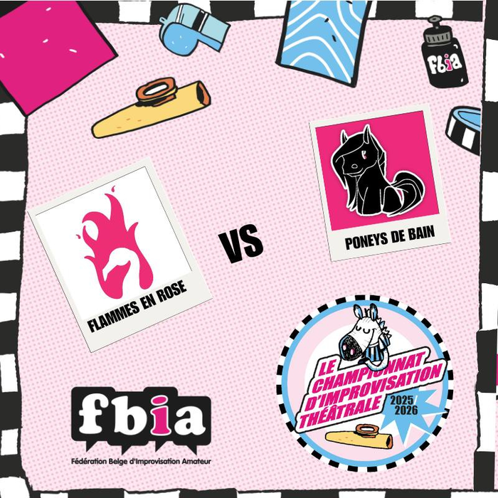 Spectacles Fbia * Championnat 2025-2026 * Poneys Bain & Flammes Rose