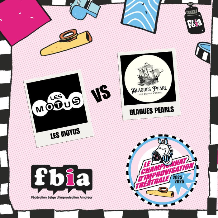 Spectacles Fbia * Championnat 2025-2026 Blagues Pearls Motus