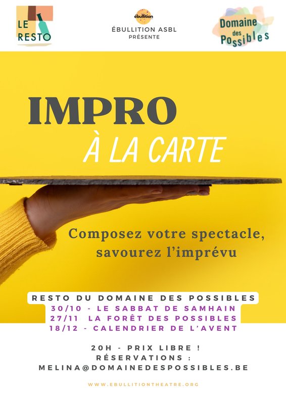 Spectacles Impro la carte