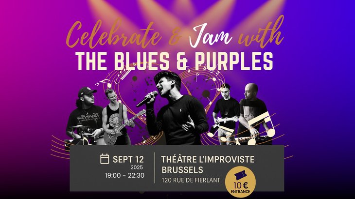 Concerts Celebrate & with Blues & Purples