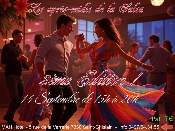 Soirées Les après-midis la Salsa - 2ème Edition