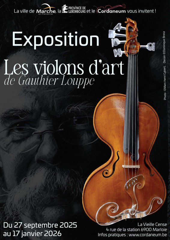 Expositions Exposition  Les Violons d Art Gauthier Louppe 