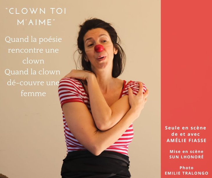 Spectacles Clown m’aime