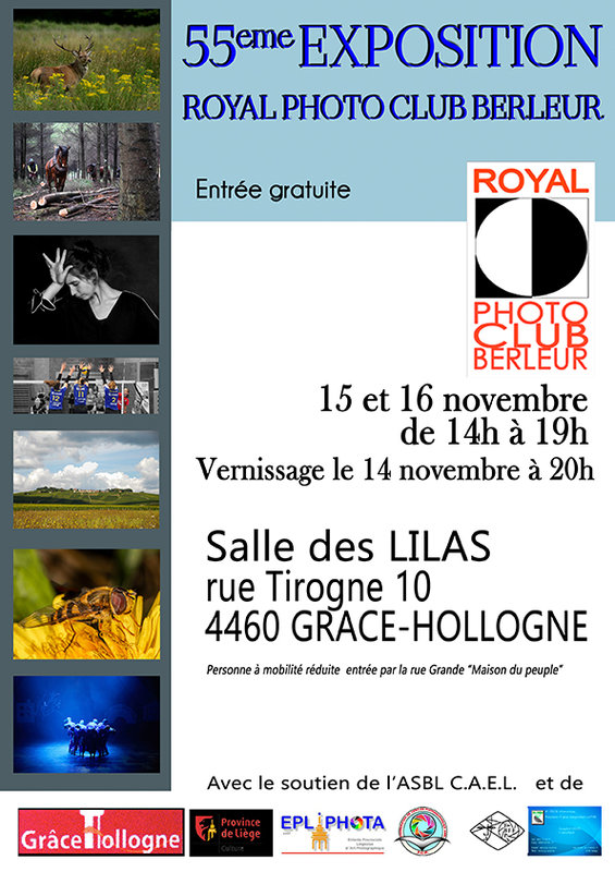 Expositions Exposition photo Royal Photo Club Berleur