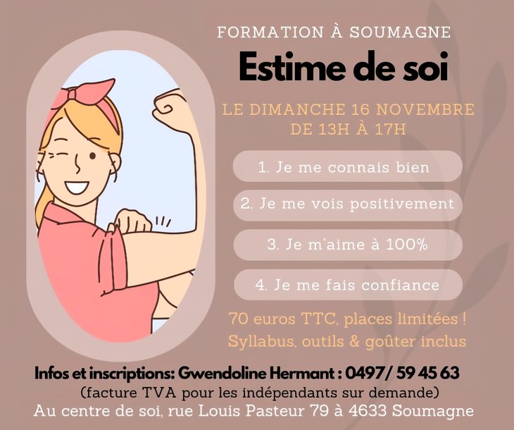 Stages,cours Estime soi