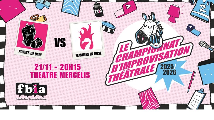 Spectacles Fbia * Championnat - 25-26 * Poneys Bain & Flammes Rose