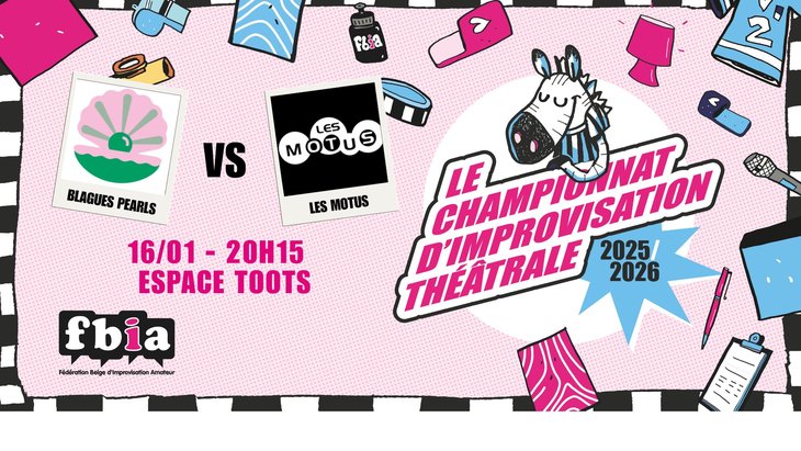 Spectacles Fbia * Championnat - 25-26 * Blagues Pearls Motus