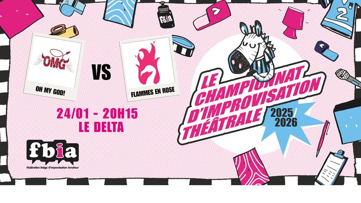 Spectacles Fbia * Championnat - 25-26 * My ! & Flammes Rose