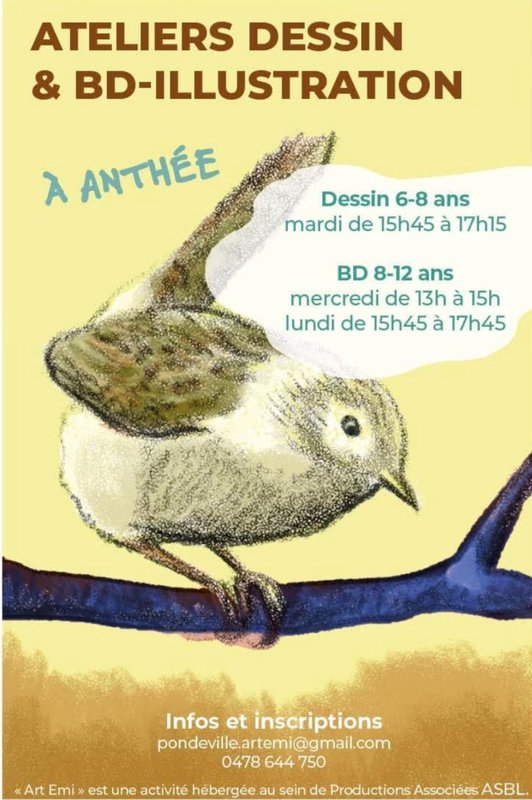 Stages,cours Atelier et illustration