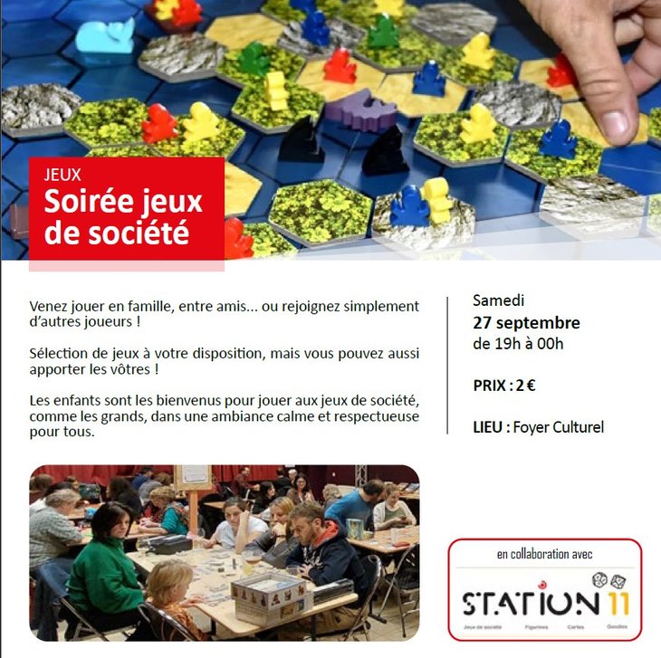 Loisirs Soirée jeux société